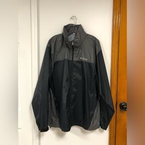 Columbia Mens XL Jacket Color Black/Gray
